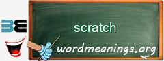 WordMeaning blackboard for scratch